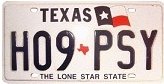 TX License Plate